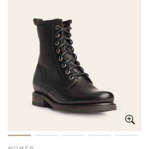 Frye combat boot